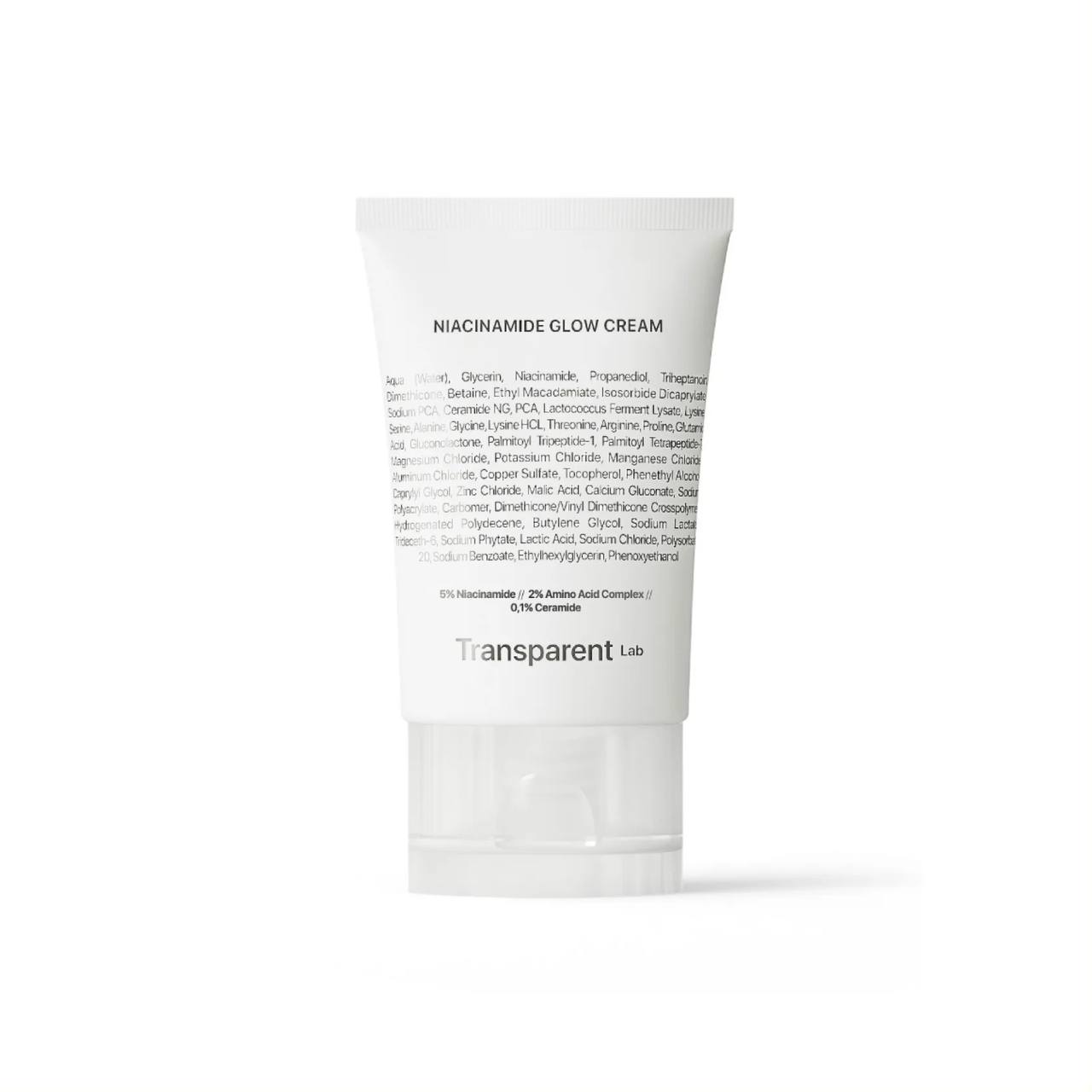 Крем для сияния и здоровья кожи с ниацинамидом Transparent Lab Niacinamide glow cream, 50 мл